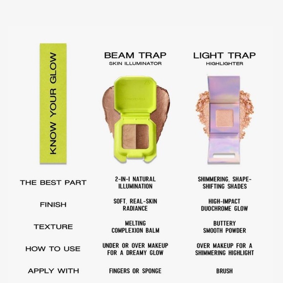 Half Magic Beam Trap Skin Illuminating Balm - Light Beam/Dark Beam - Picture 5 of 6